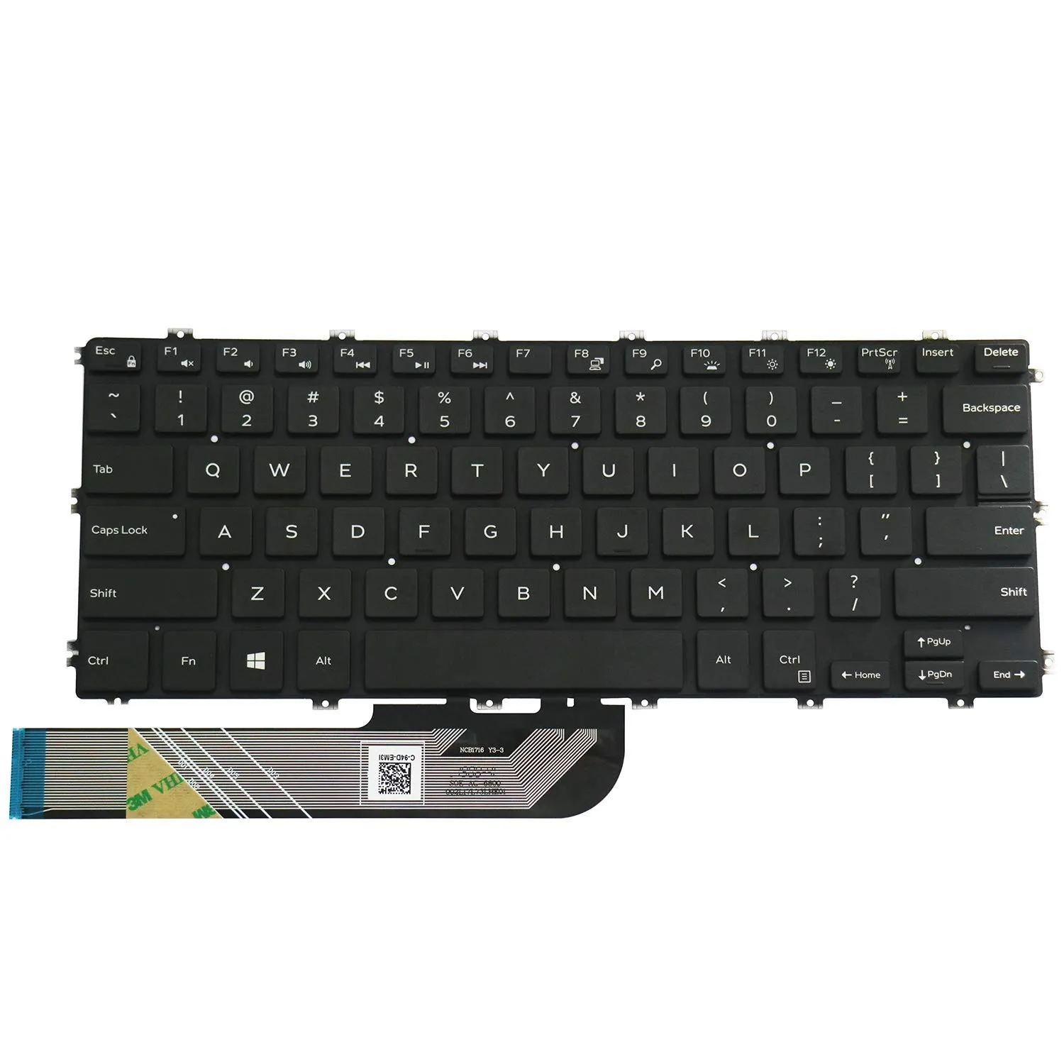 Teksus Laptop Keyboard For Dell Inspiron 5480 | 5482 view 3